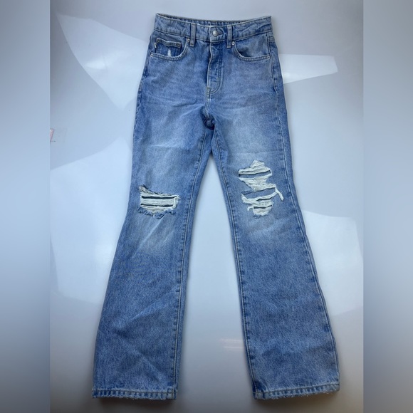 Lovers and Friends Reece High Rise Rigid Slim Straight Jean N209-8 - Picture 7 of 15